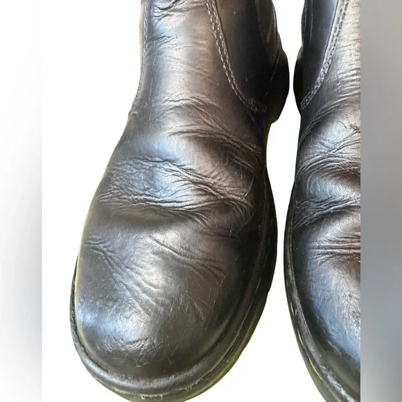 Dr. Martens Embury Chelsea Boots Black Leather Women’s 7 EU 38 Slip On Mens 6 - Picture 6 of 11
